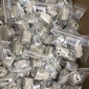 5 - OREI European Plug Adapters Schuko Type E/F for Germany France Europe Russia